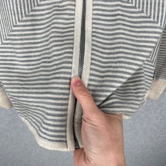 Smartwool Women's Cardigan - Cream and Teal - Picture 6 of 14